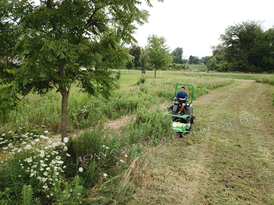 No Clumping Flail Mower